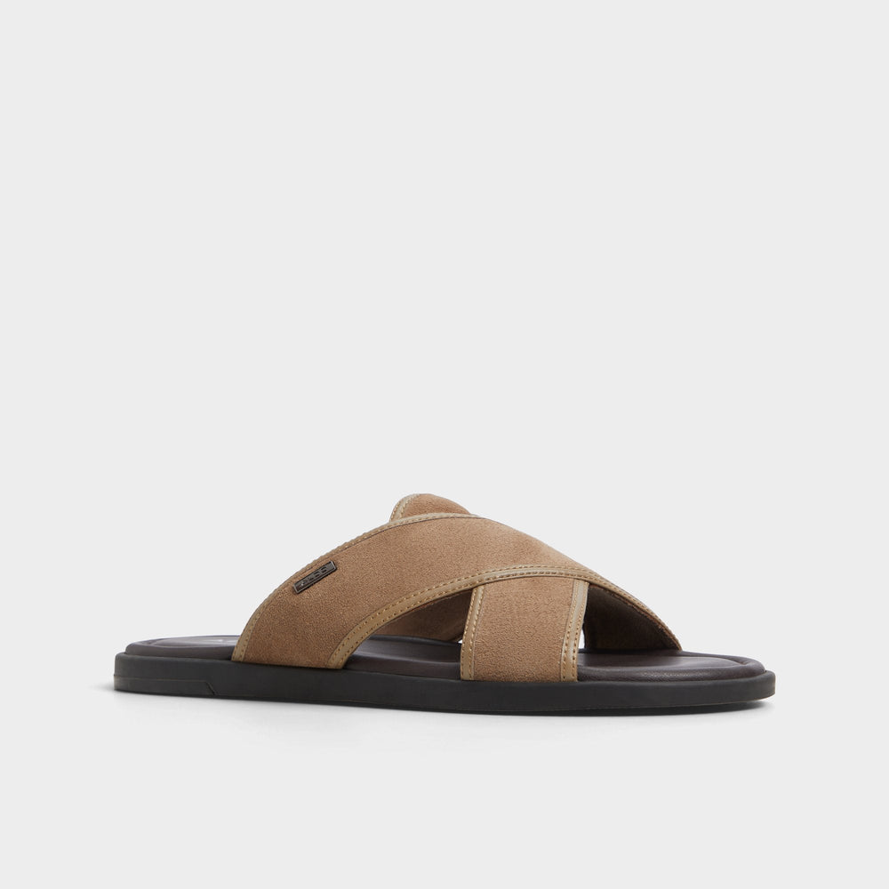 Aldo Olino Other Brown Men's Slides - Slide sandal Men
