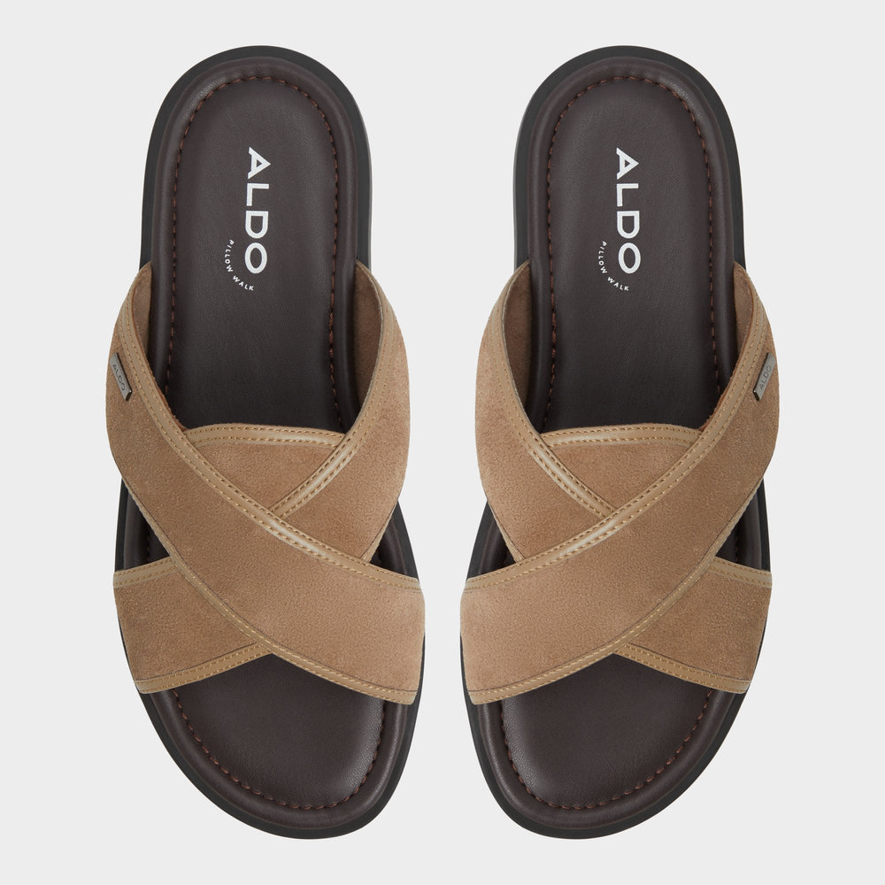 Aldo Olino Other Brown Men's Slides - Slide sandal Men