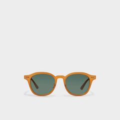 Aldo Kasienx Dark Yellow Men's Round - Round sunglasses Men