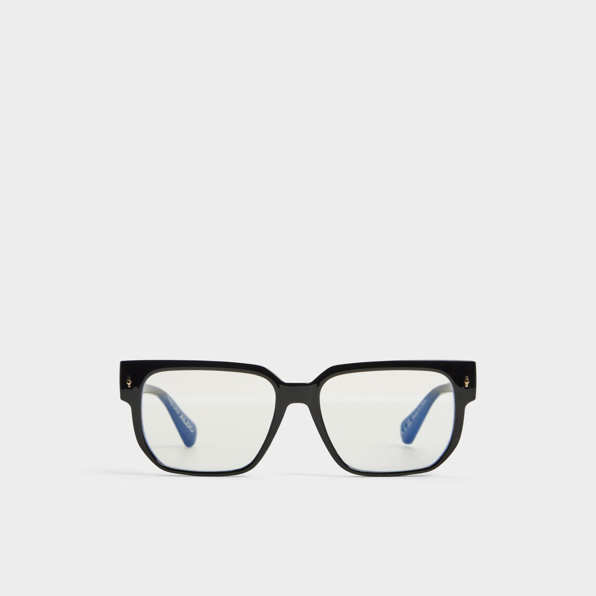 Aldo Nightfall Black Men's Rectangle - Non-prescription reading glasses Men