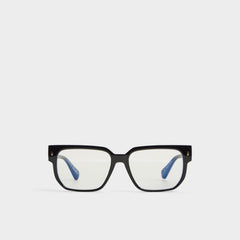 Aldo Nightfall Black Men's Rectangle - Non-prescription reading glasses Men