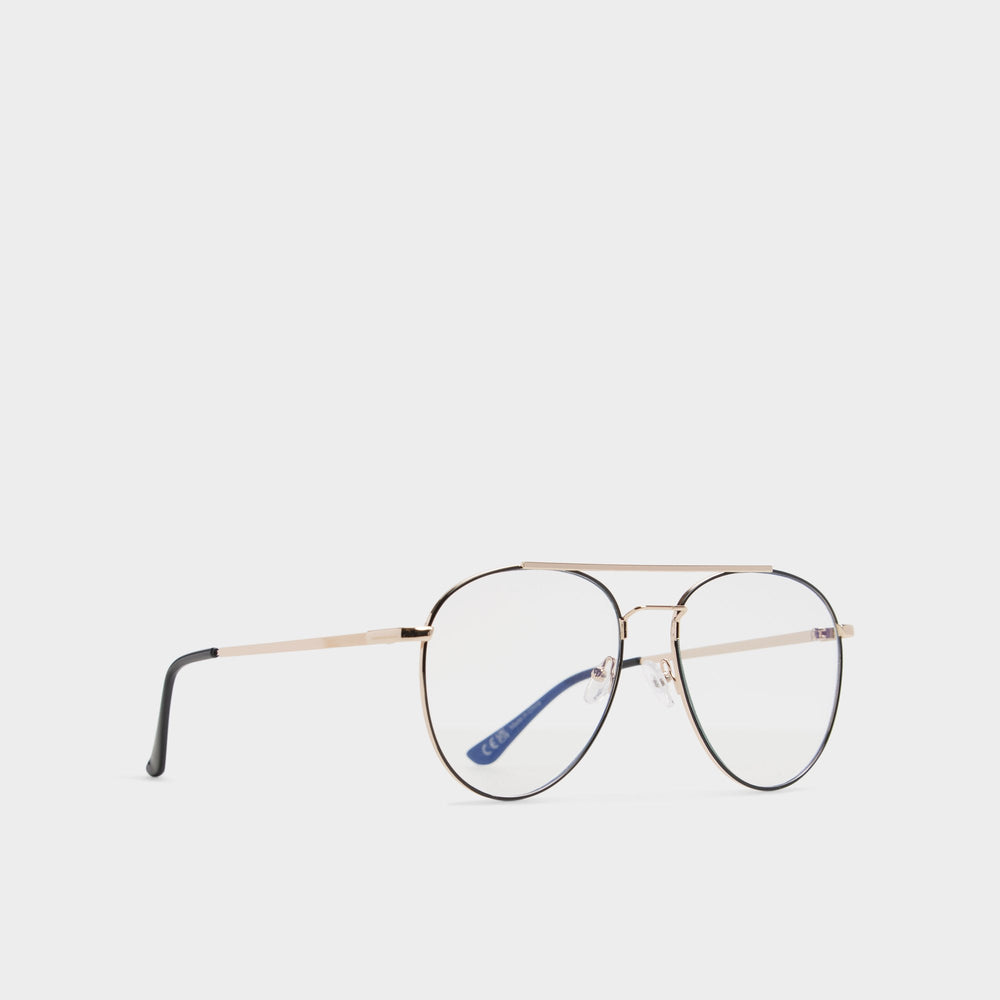 Aldo Edoawen in Black Gold Multi - Non-prescription reading glasses Men