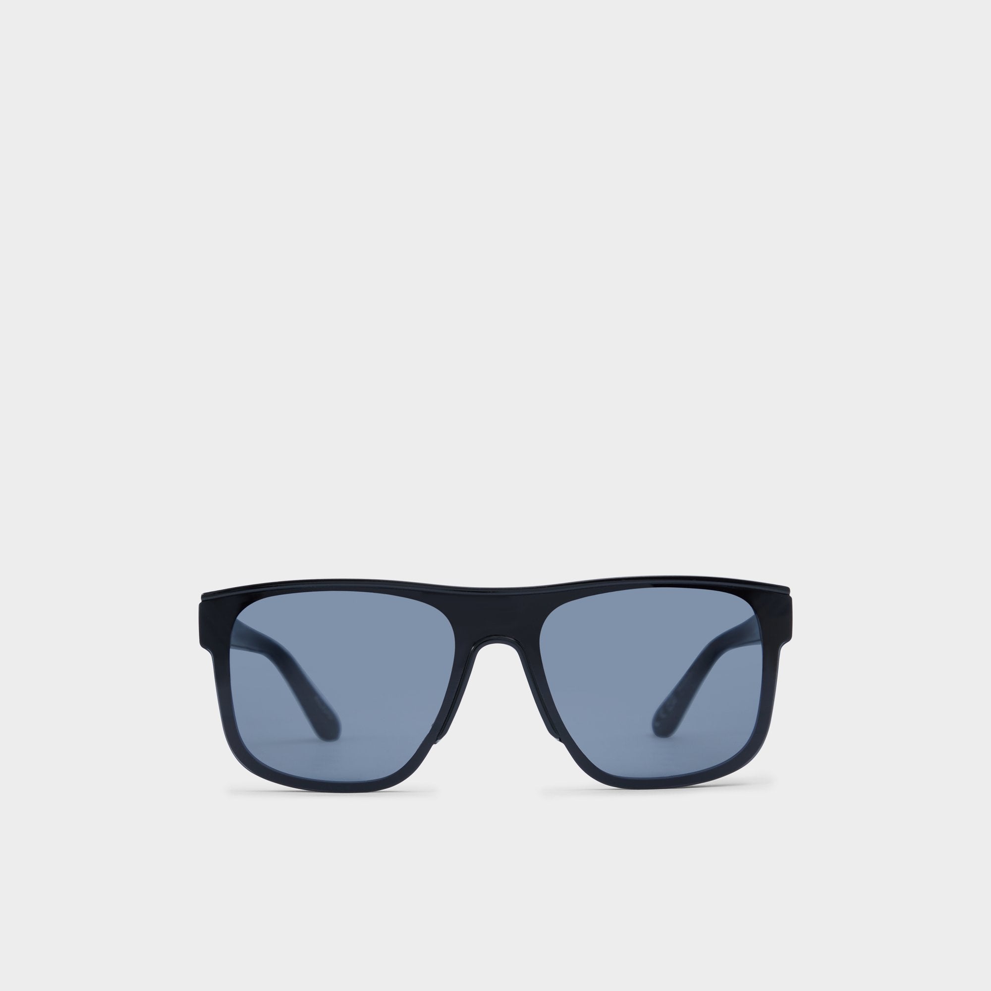Aldo Tervetes Black Men's Shield - Rectangle sunglasses Men