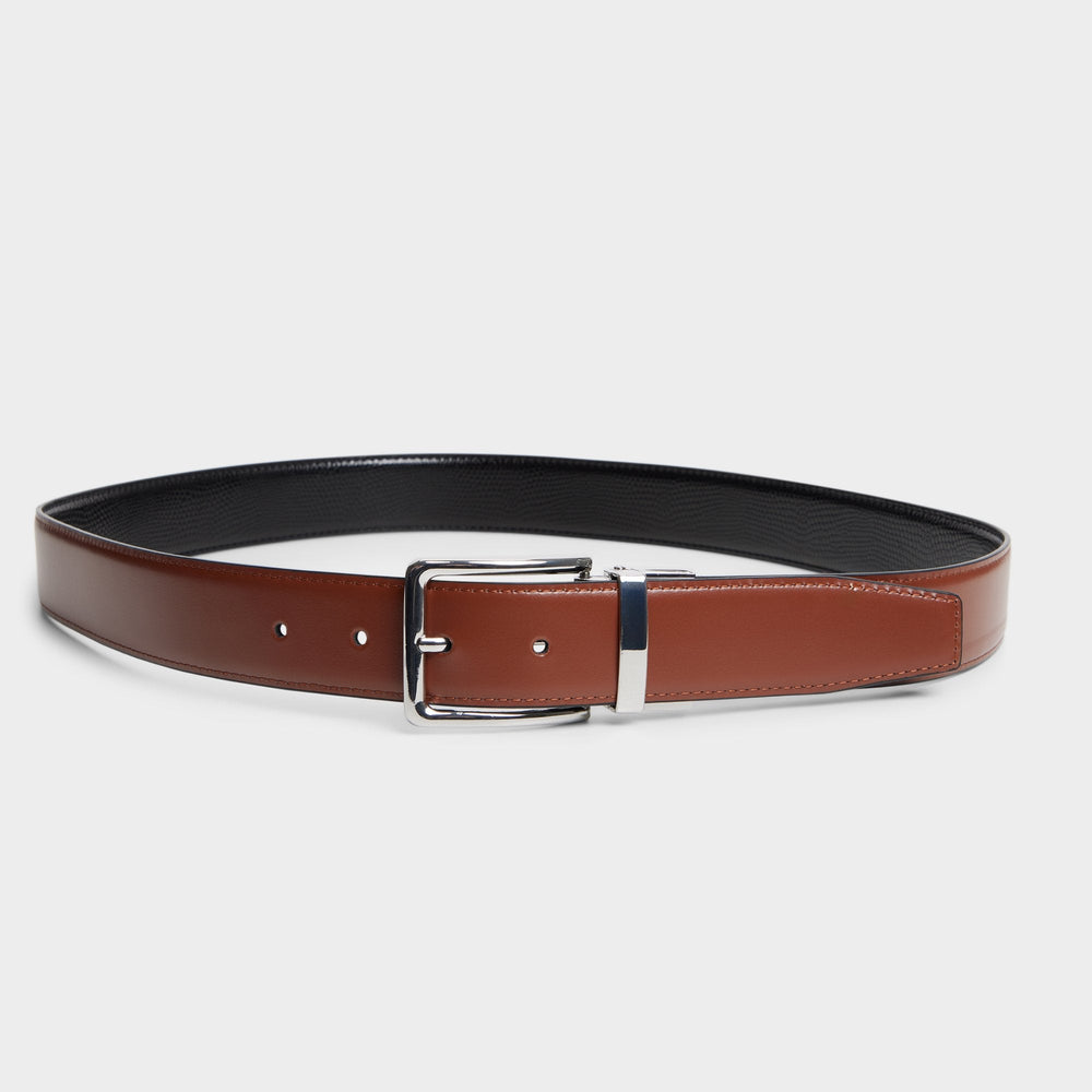 Aldo Nicholas in Black Silver Multi - Belt Men
