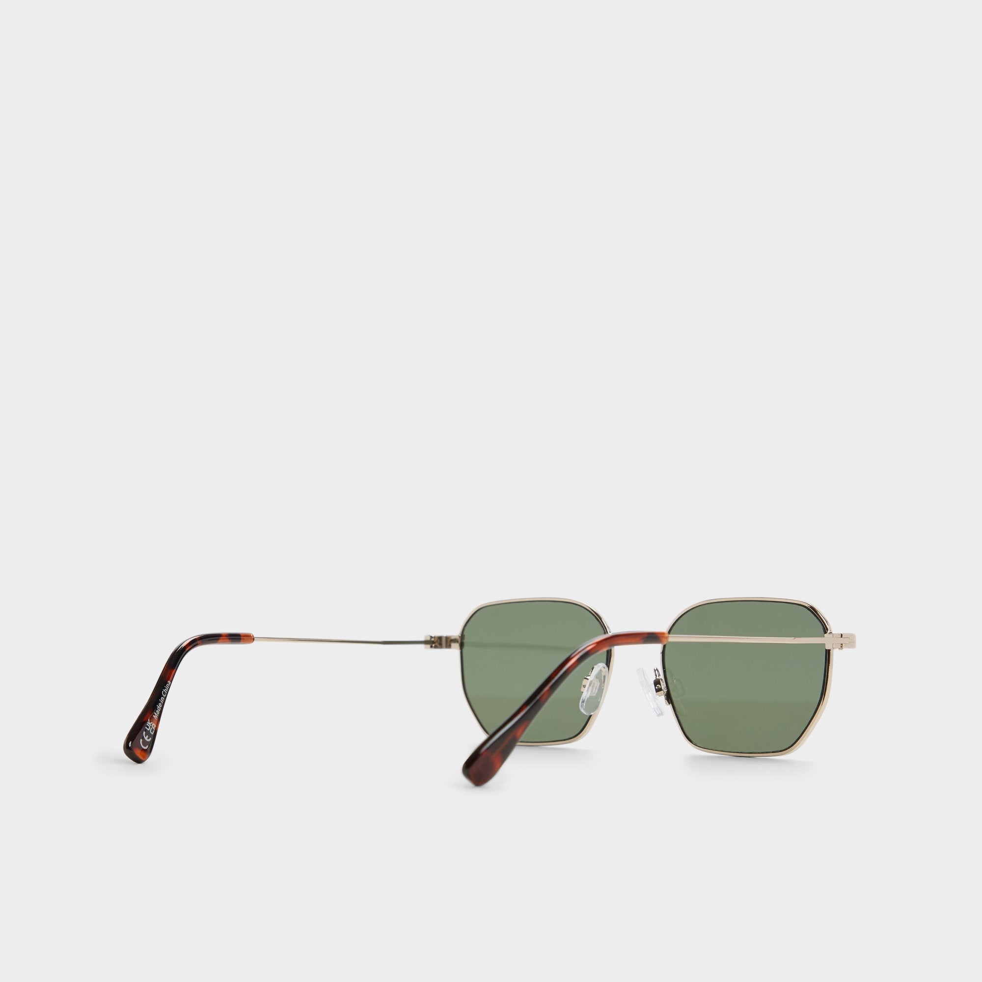 Aldo Flyynn in Gold - Rectangle sunglasses Men