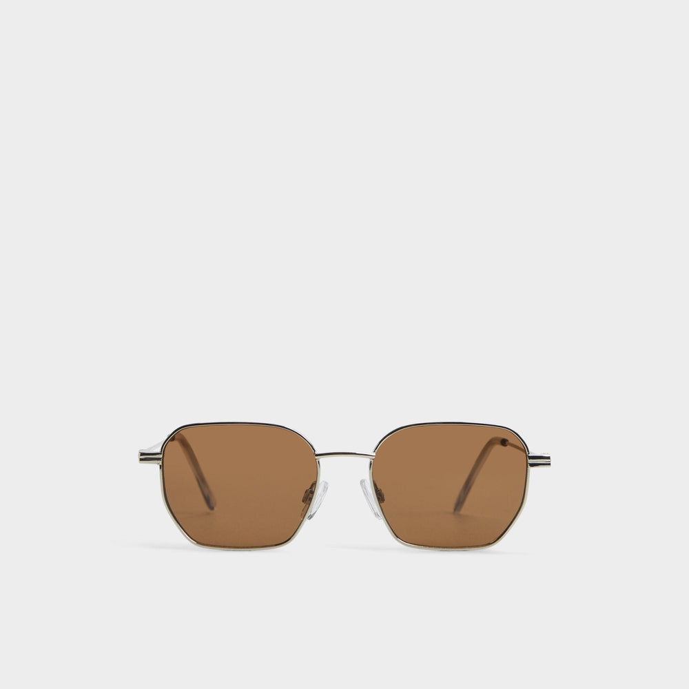 Aldo Flyynn in Silver - Rectangle sunglasses Men