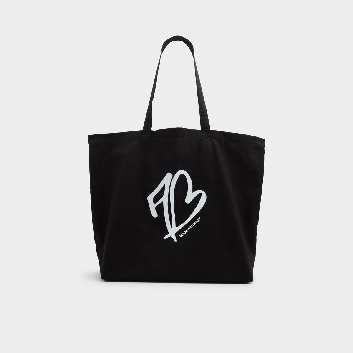 Aldo Made With Heart Tote Black/White Tote & Satchel bags - Tote bag Bags