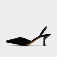 Aldo Re in Jessica Black - Sling back high heel, Stiletto heel New