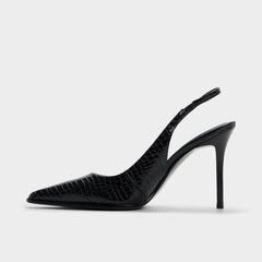 Aldo Re in Samantha Other Black - Sling back high heel, Stiletto heel New
