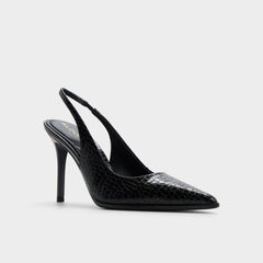 Aldo Re in Samantha Other Black - Sling back high heel, Stiletto heel New