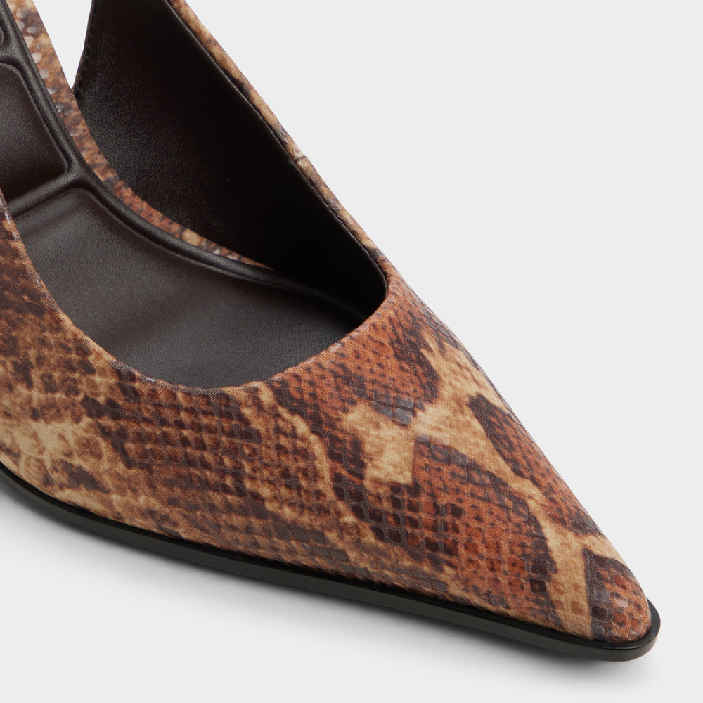 Aldo Re in Samantha Brown Multi - Sling back high heel, Stiletto heel New