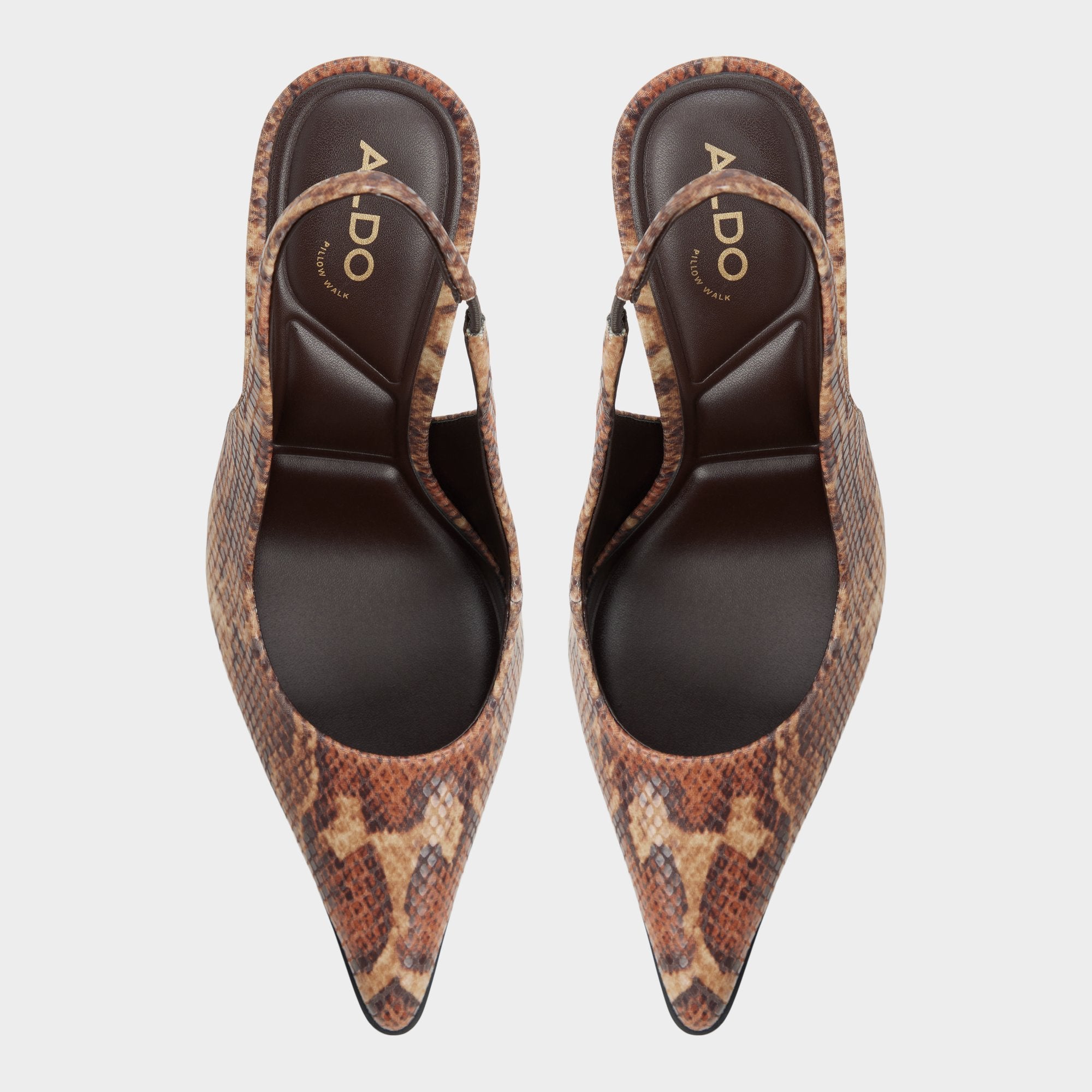 Aldo Re in Samantha Brown Multi - Sling back high heel, Stiletto heel New