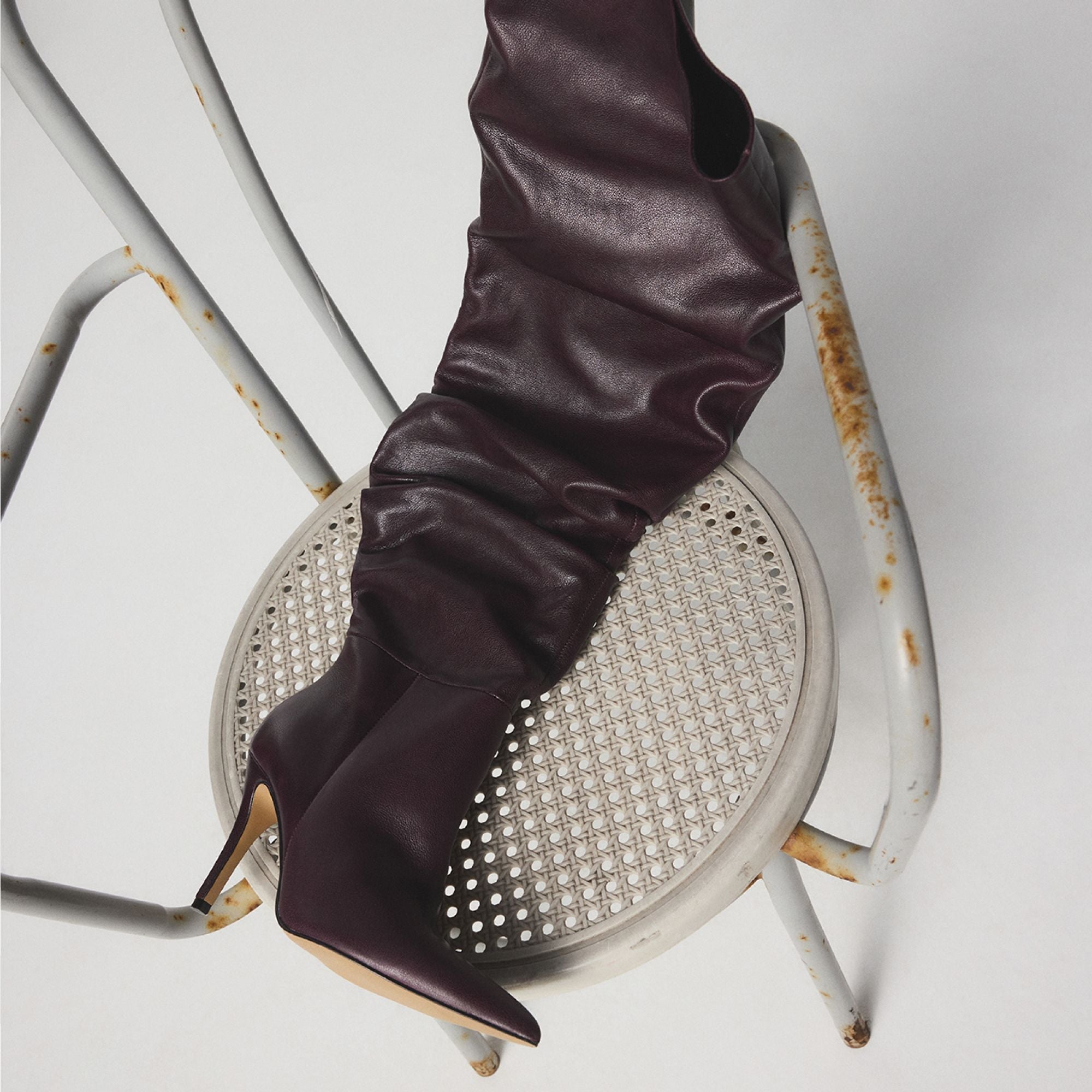Aldo Holiis in Bordo - Knee-high boot, Stiletto heel Women|New