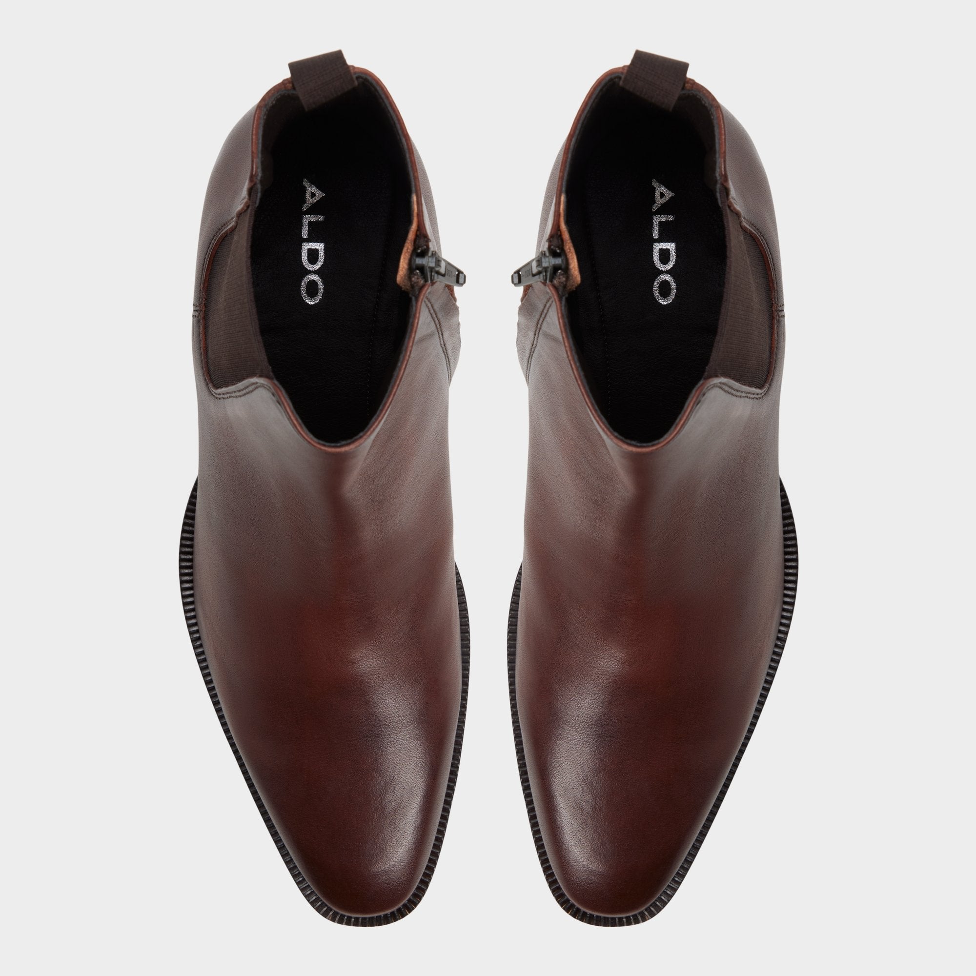 Aldo Jako in Brown - Chelsea boot, Block heel Men