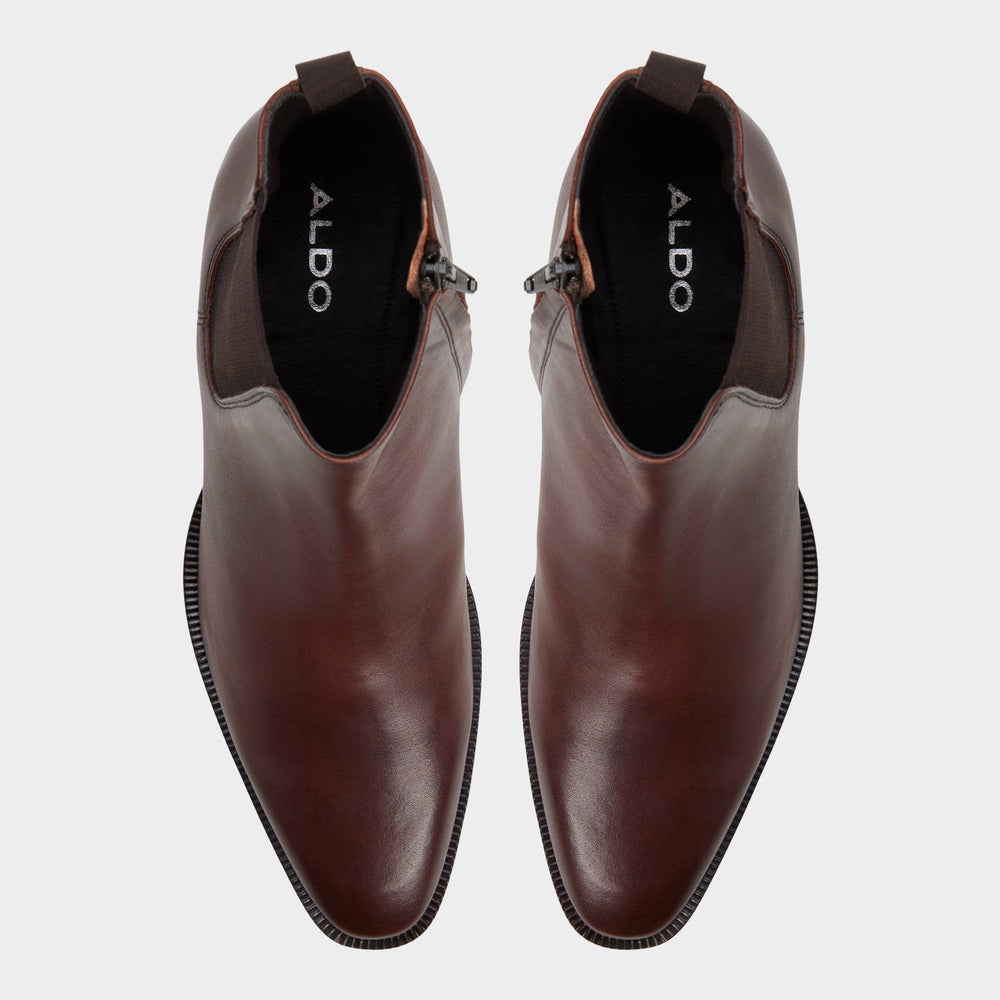 Aldo Jako in Brown - Chelsea boot, Block heel Men