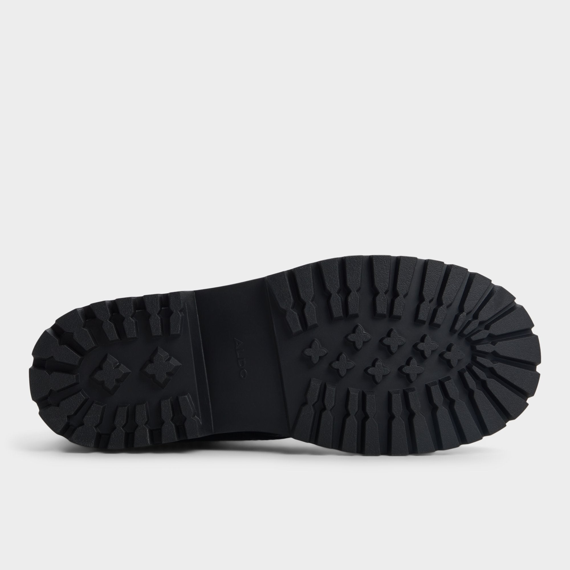 Aldo Doublezero in Other Black - Combat boot, Lug sole Men