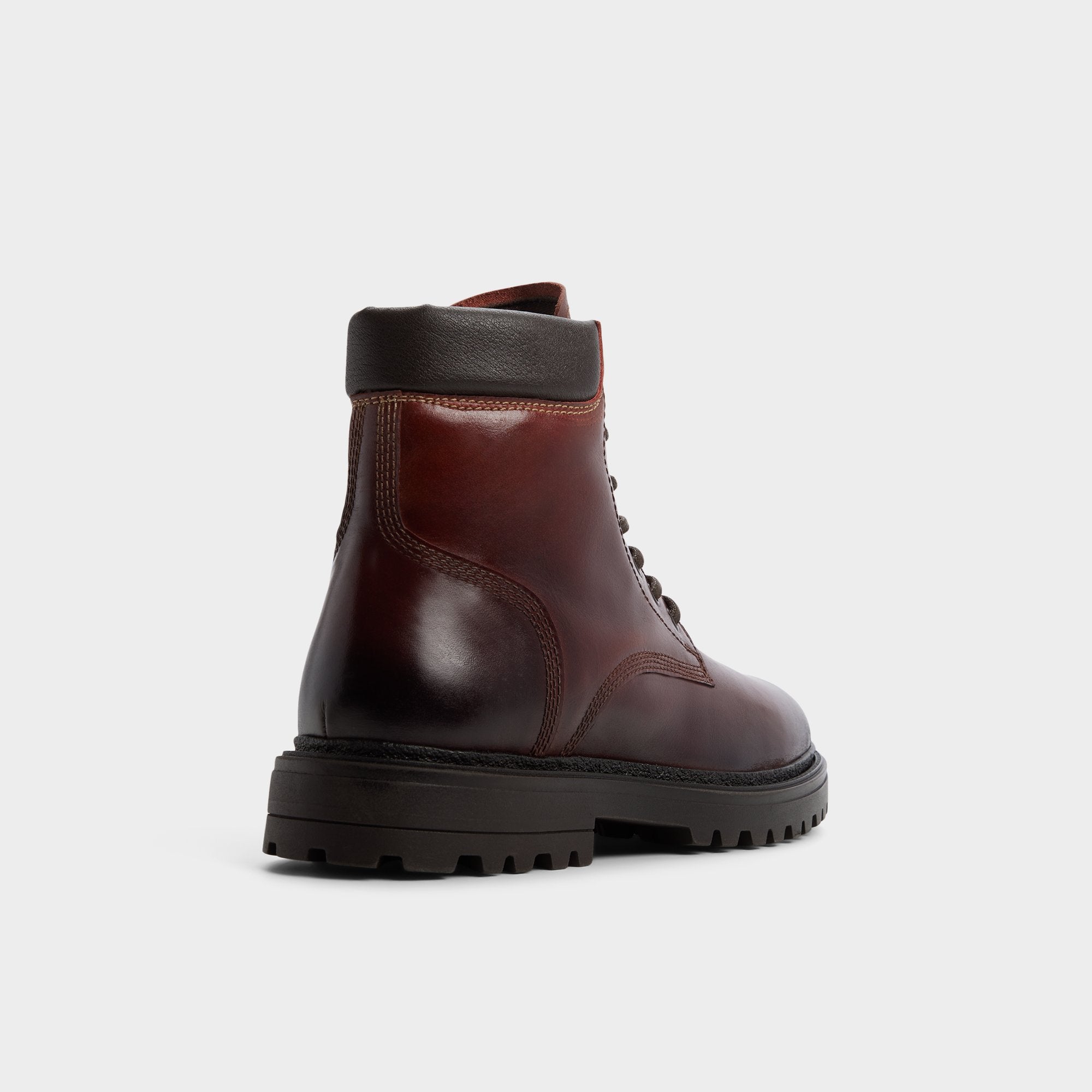 Aldo Draco in Medium Brown - Combat boot, Lug sole Men