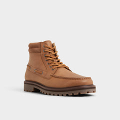 Aldo Farrell in Cognac - Combat boot, Lug sole Men
