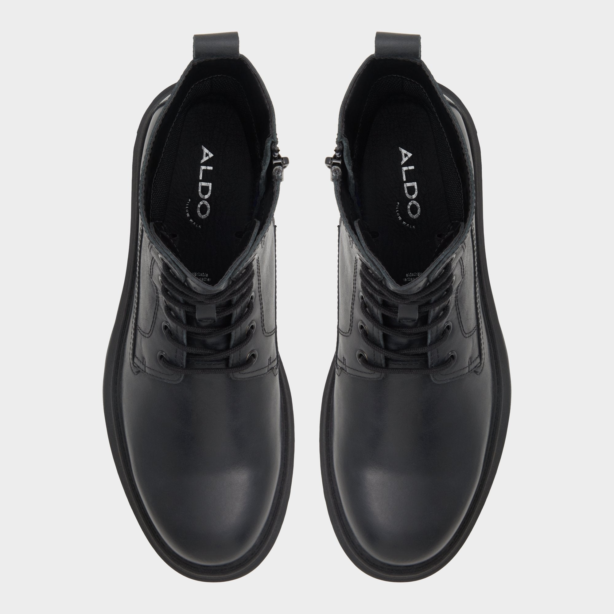 Aldo Reish Black Men's Lace-up boots - Lace-up boot, Lug sole Men