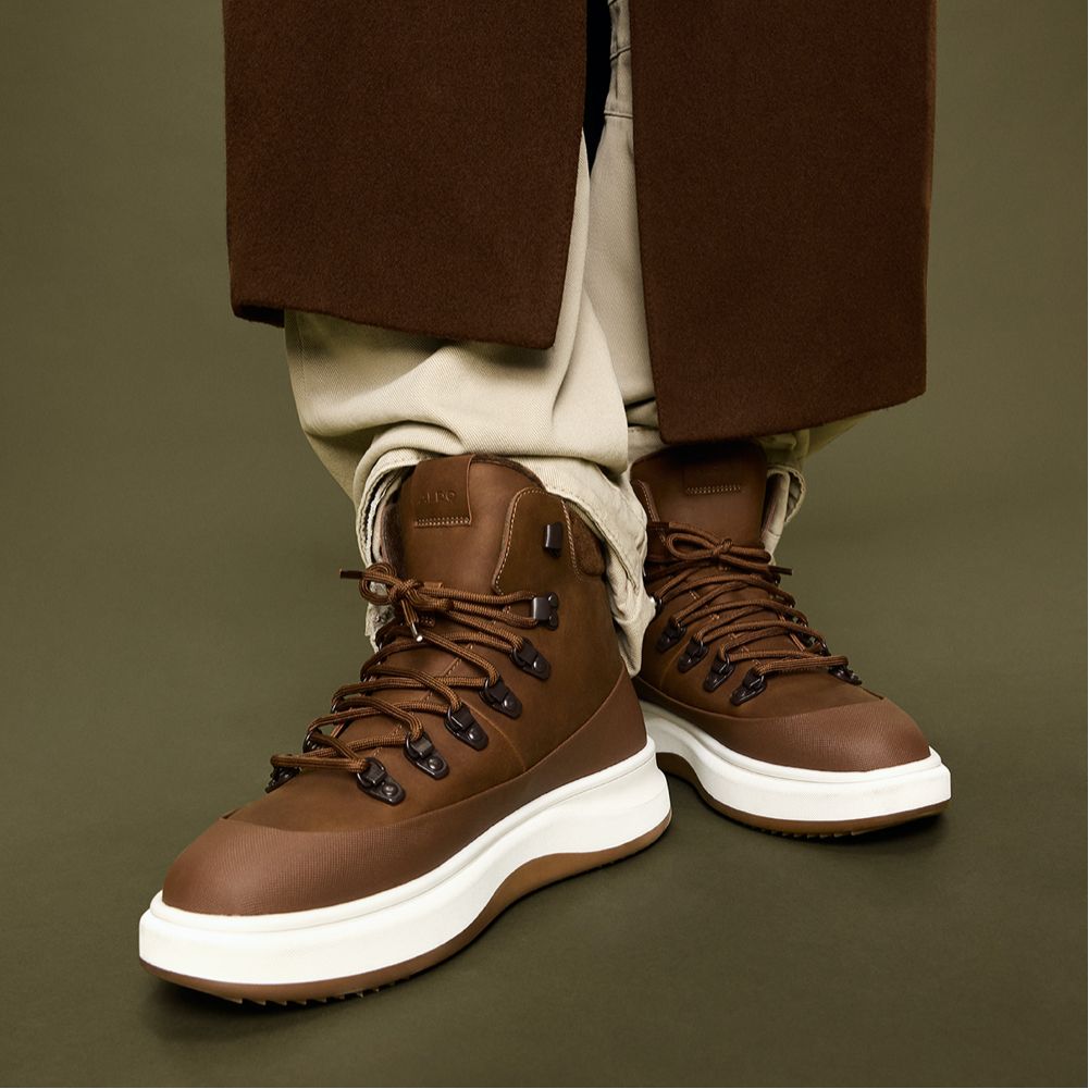 Aldo Gibson Cognac Men's Lace-up boots - Lace-up boot Men