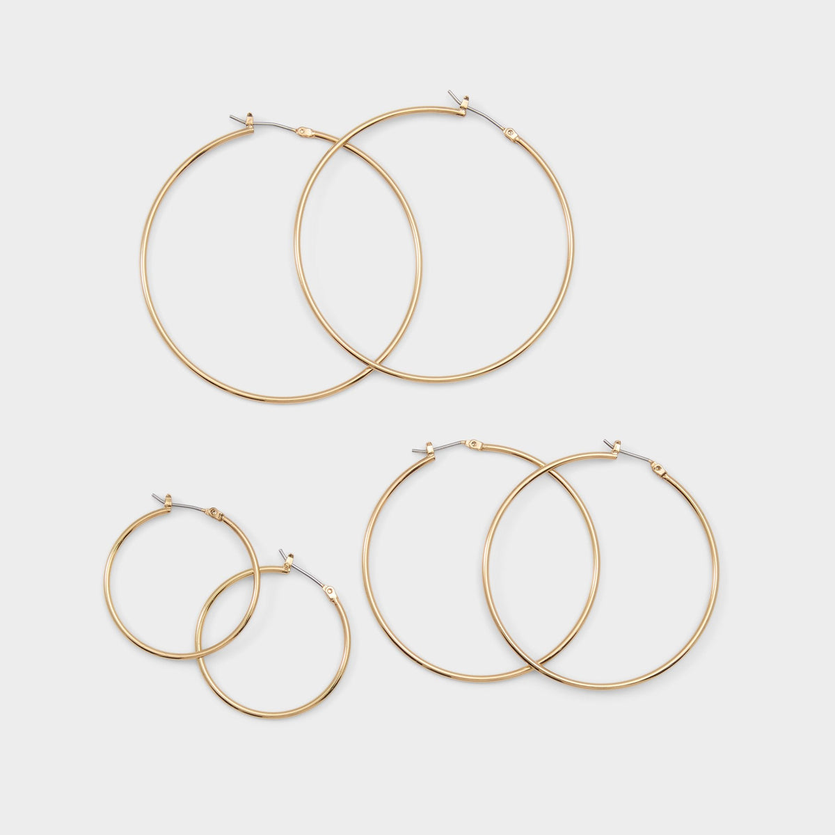 Aldo Dailyhoops in Gold - Earring set Women|Accessories|New