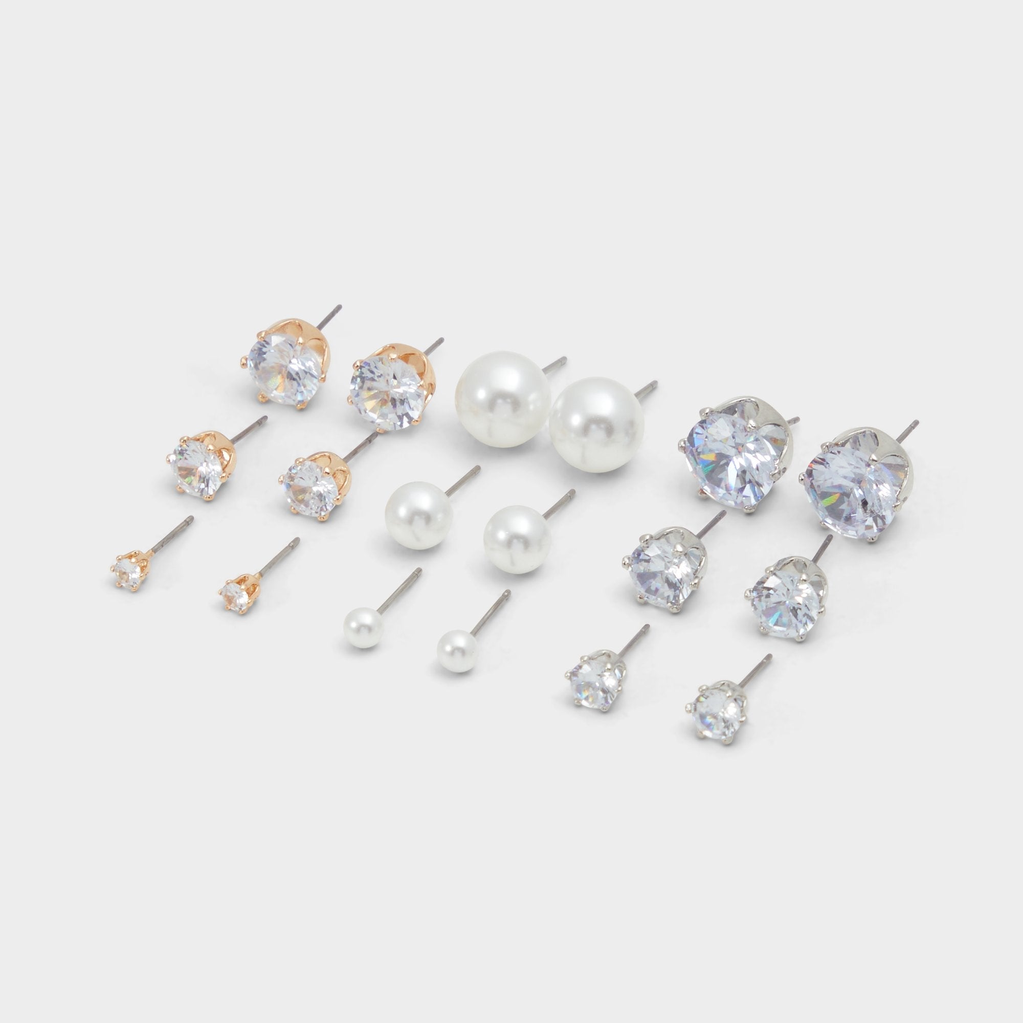 Aldo Daniellia Metallic Multi Women's Earrings - Stud earring set Women|Accessories