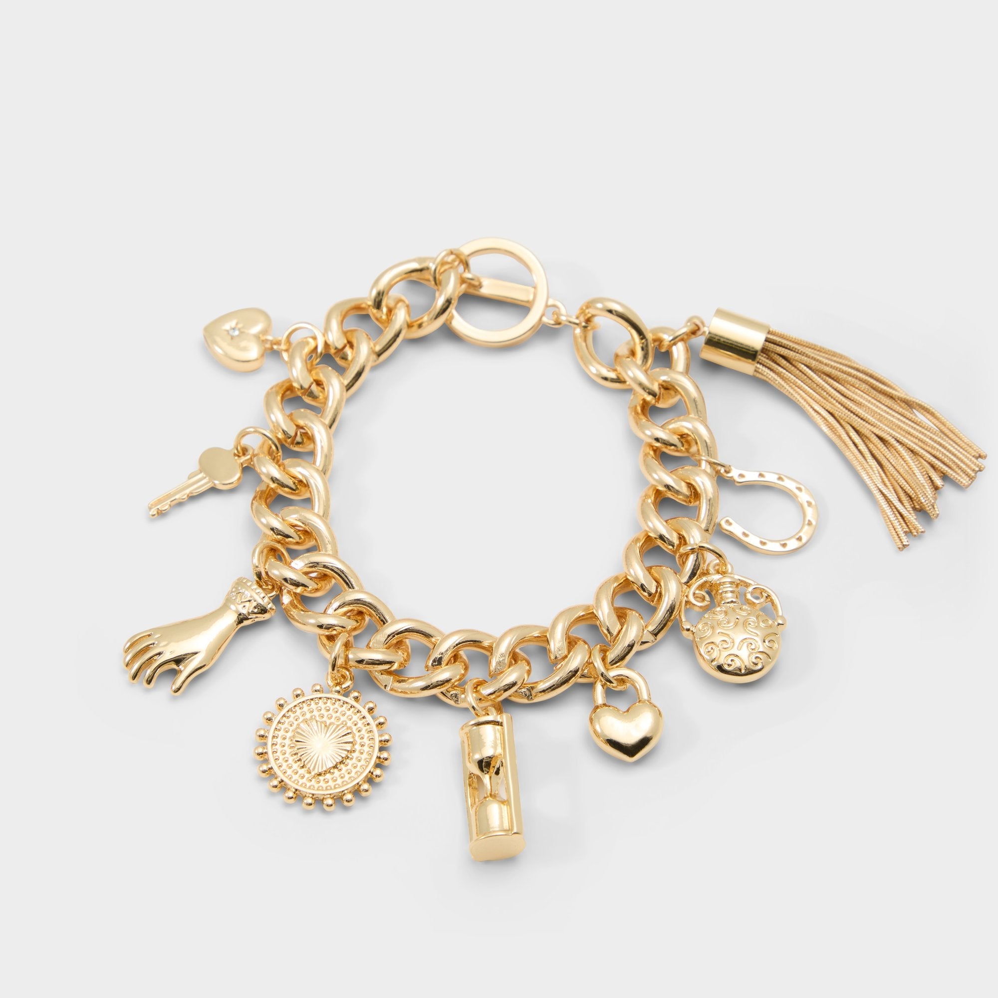 Aldo Charmara in Gold - Charm bracelet Women|Accessories