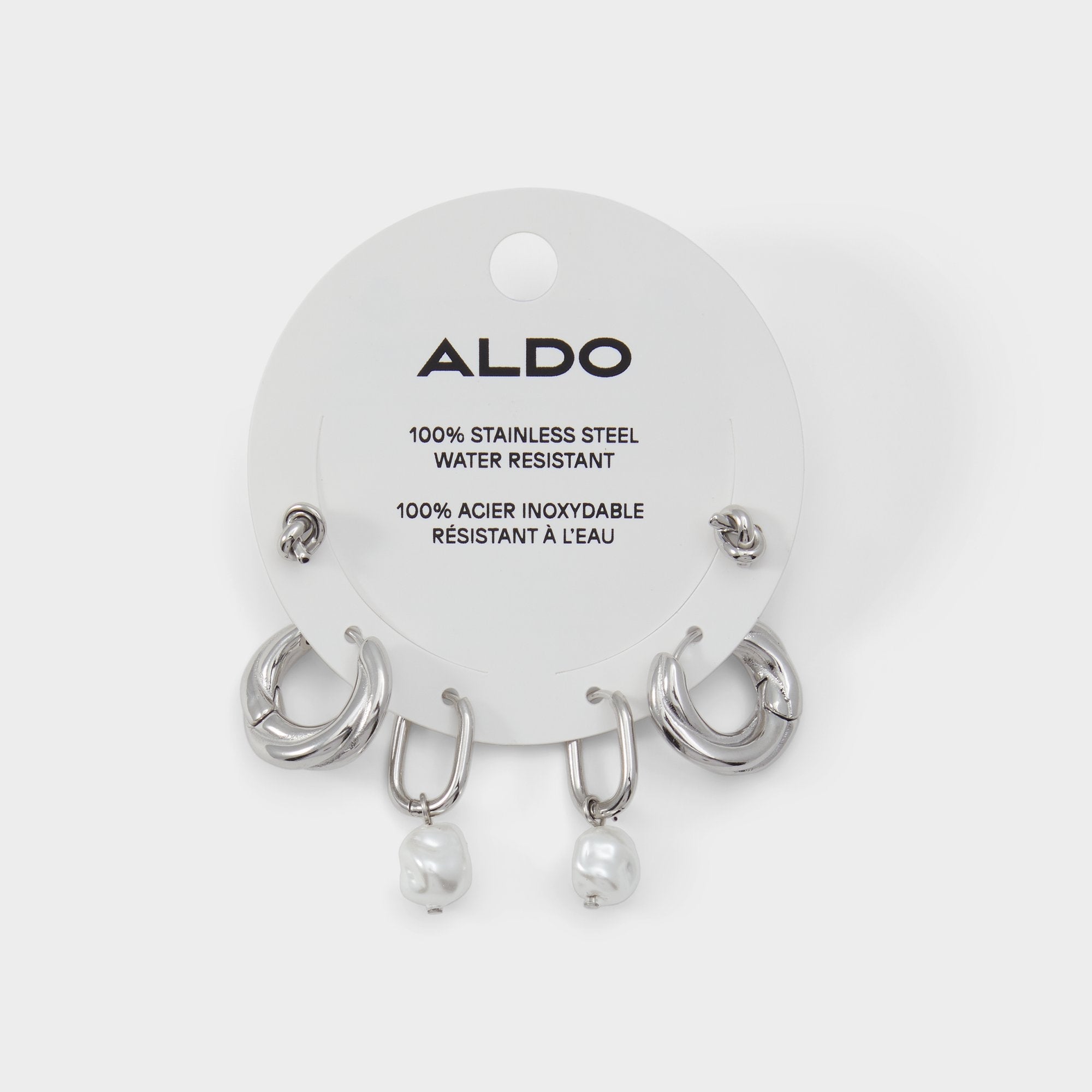 Aldo Loveknots Silver Women's Aldo Sport Club - Earrings Women|Accessories