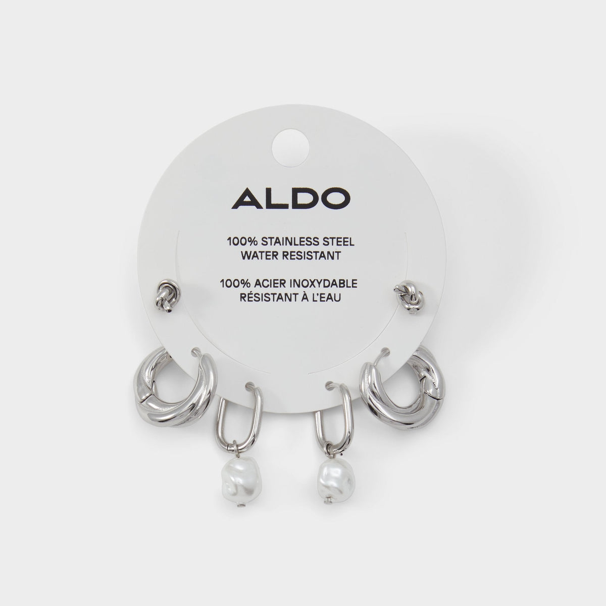 Aldo Loveknots Silver Women's Aldo Sport Club - Earrings Women|Accessories