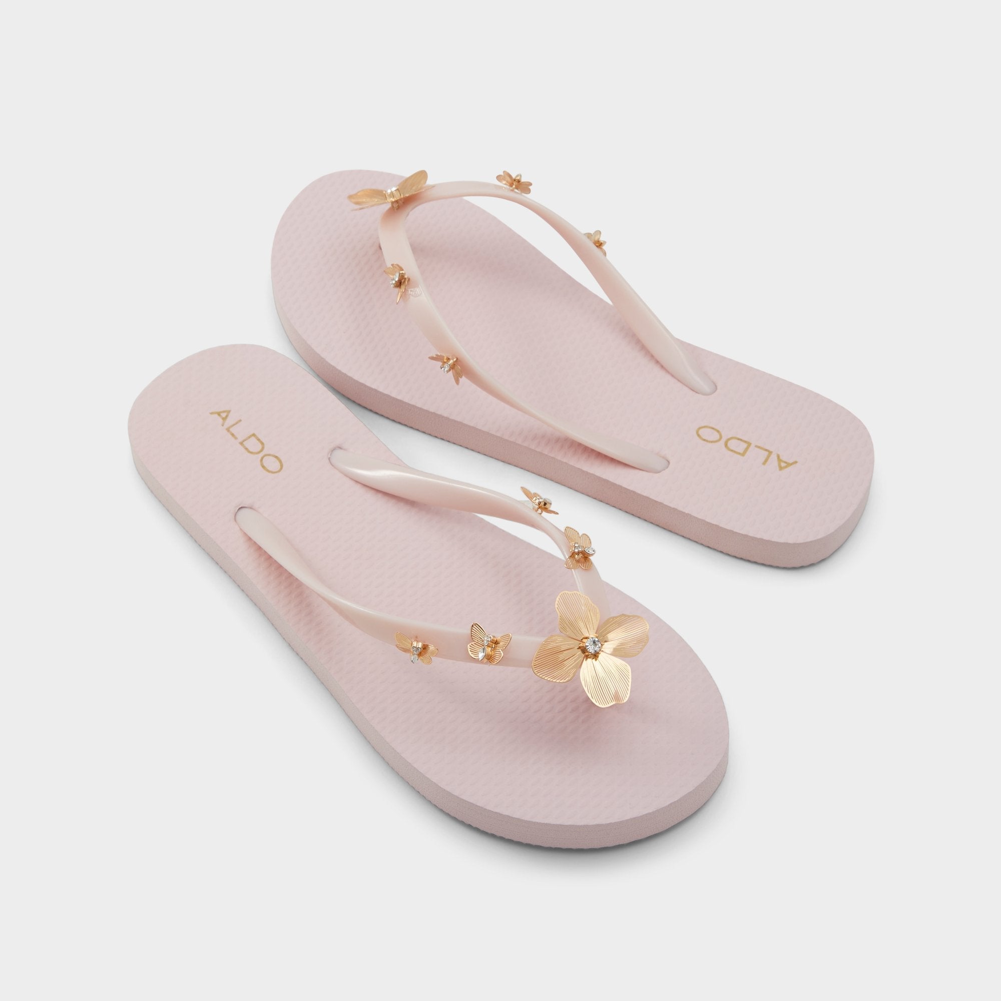 Aldo Caliana Light Pink Women's Jelly Sandals & Flip Flops - Flip flop Women